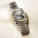 ROLX Datejust GreyGold Romain Acier inoxydable Quartz M126233