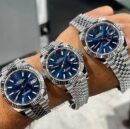 RLX Datejust 41 Acier inoxydable Cadran BLue126334