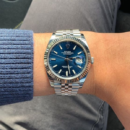 RLX Datejust 41 Acier inoxydable Cadran BLue126334