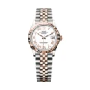 ROLEX Datejust pour femmes Argenté Doré Quartz/Automatique CadranBlanc278271