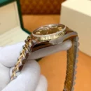 ROLEX Datejust pour femmes Argenté Doré Quartz/Automatique CadranDoré126233